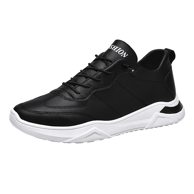 

Wholesale PU Upper New Fashion Men Casual Sport Sneakers Shoes For Men With OEM Service Shoes, 2 colors