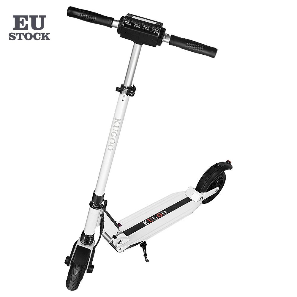 

[Europe Stock] Warehouse Shipping KUGOO S1 350W Foldable Tips Electric Scooter For Adult 8inch lithium battery electric scooter