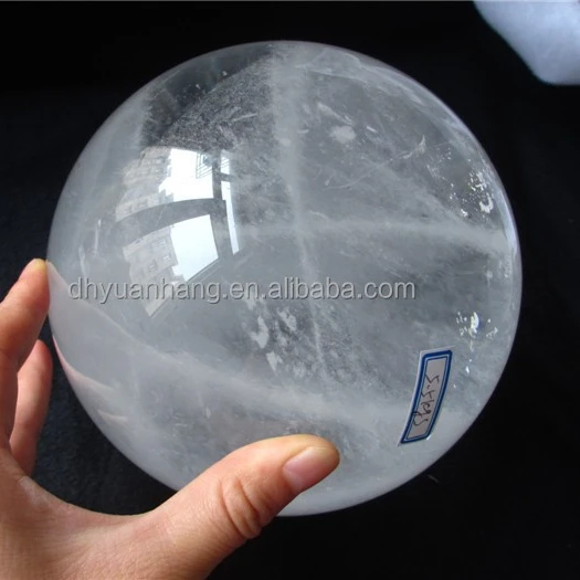 

Natural Good quality clear quartz crystal ball sphere for sale