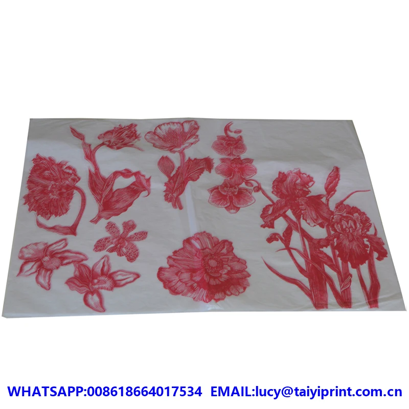 
logo printed custom tissue paper wrapping ,paper tissue 