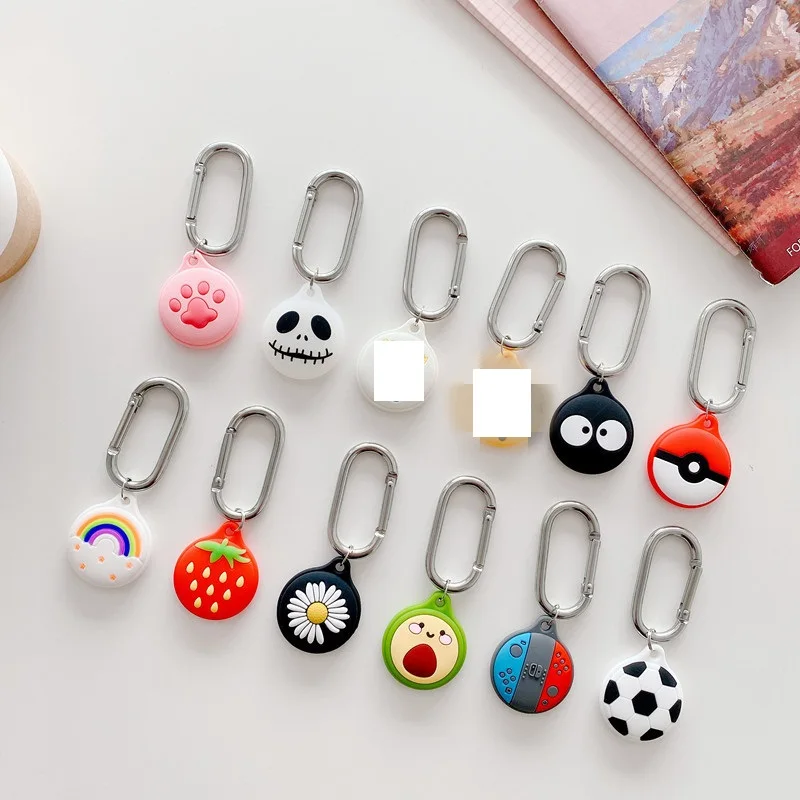 

for AirTags Air Tag Case Cute Cartoon Pokemon The Nightmare before Christmas GPS Cover Skin Finder Keychain