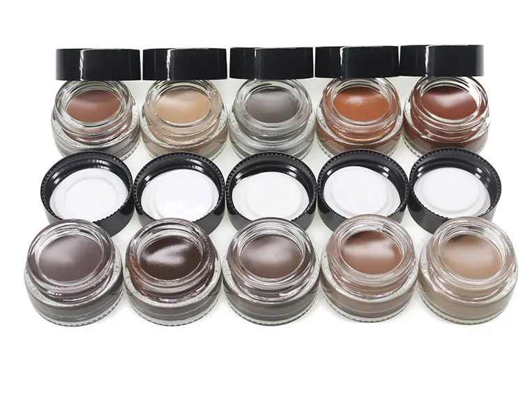 

Wholesale no logo waterproof pomade eyebrow gel brow gel private label eyebrow