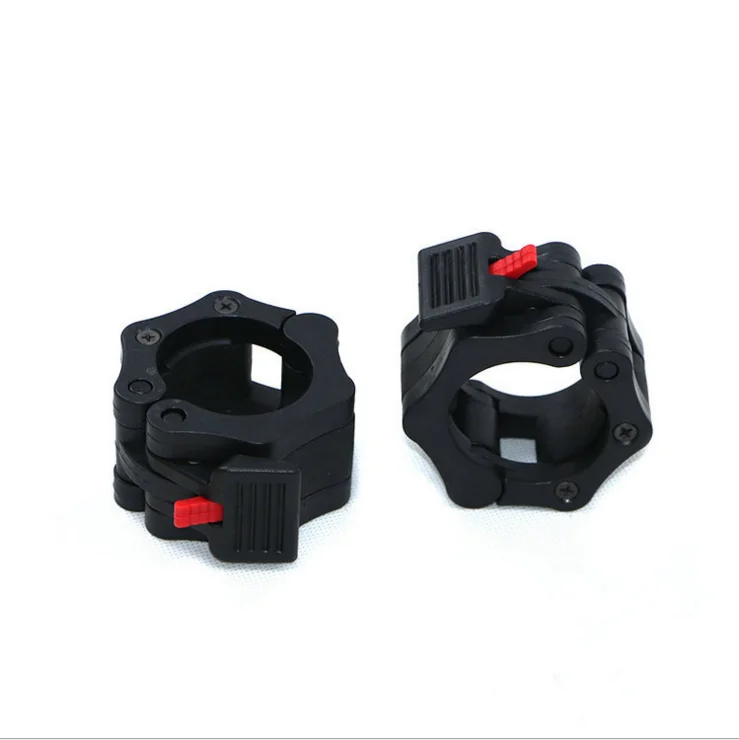 

Weightlifting Accessories Barbell Weight Bar Dumbbell Collar Clips Clamp Pair Gym Weightlifting Fitness