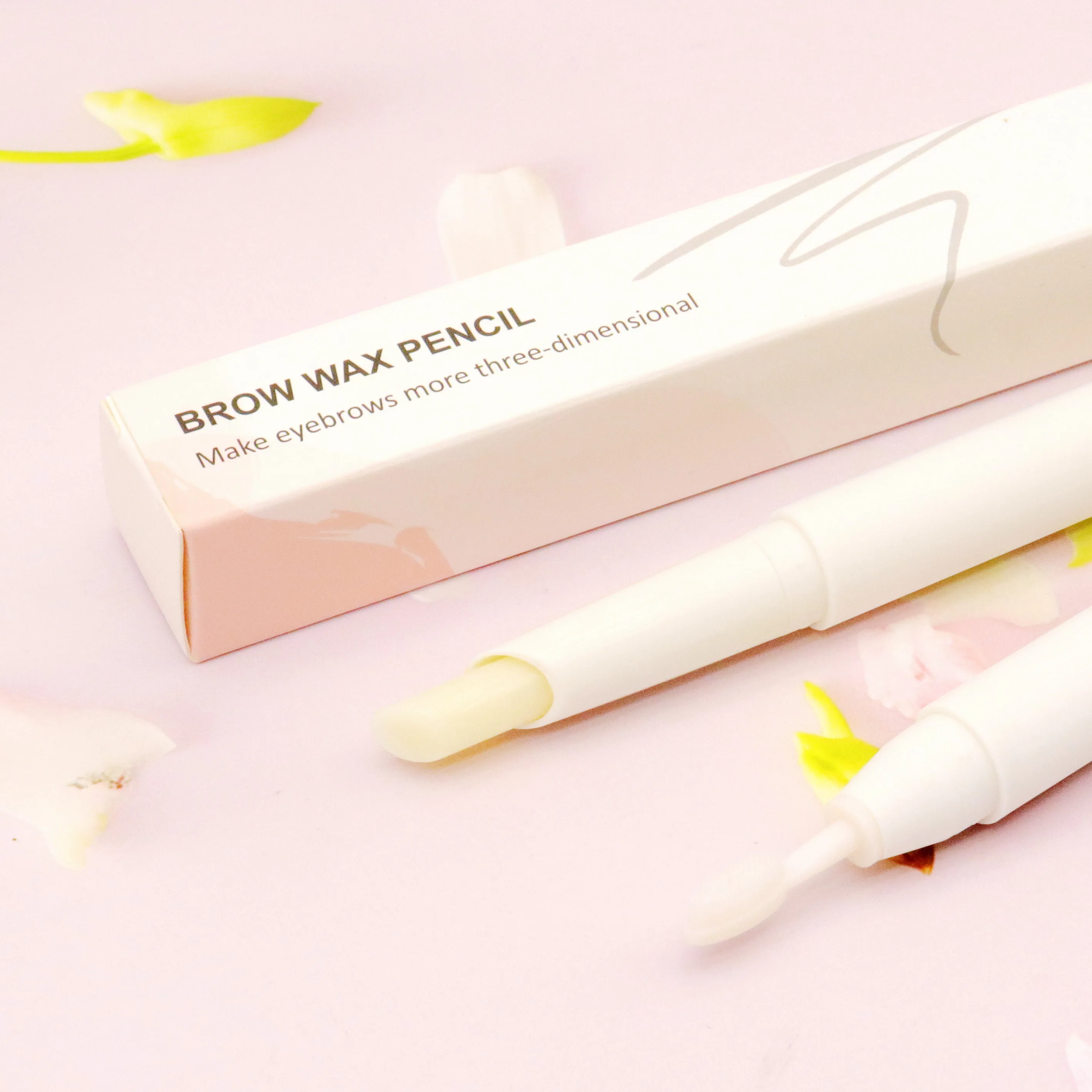 

No Logo Clear Eye-brow Gel Pencil with Eye-brow Comb