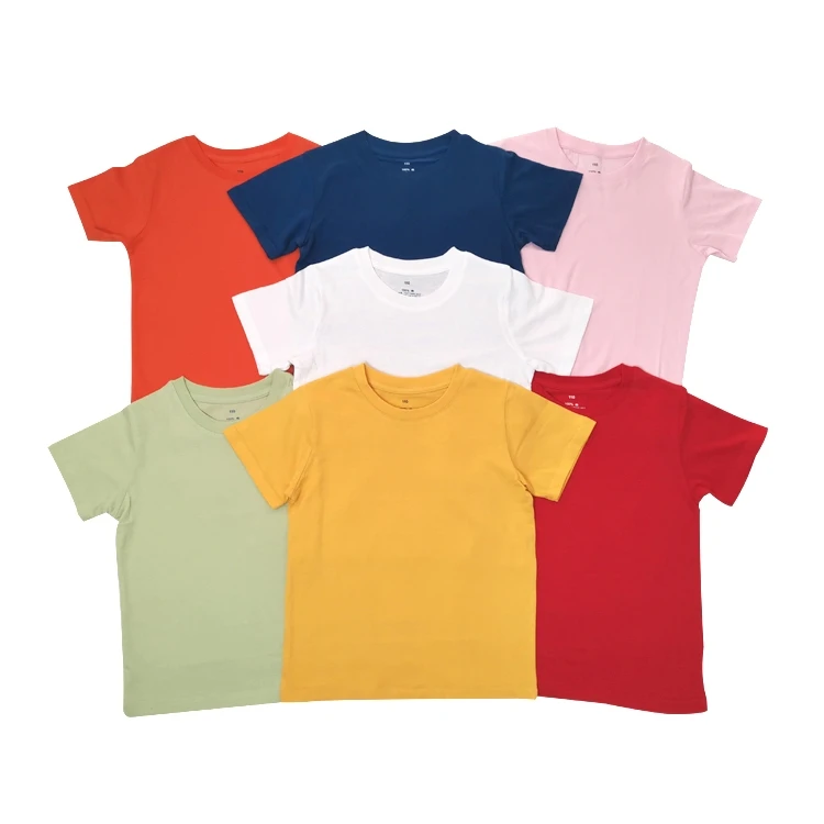 

High Quality Wholesale Baby Blanks T-Shirts Oem 100% Cotton Blank Tshirt Unisex