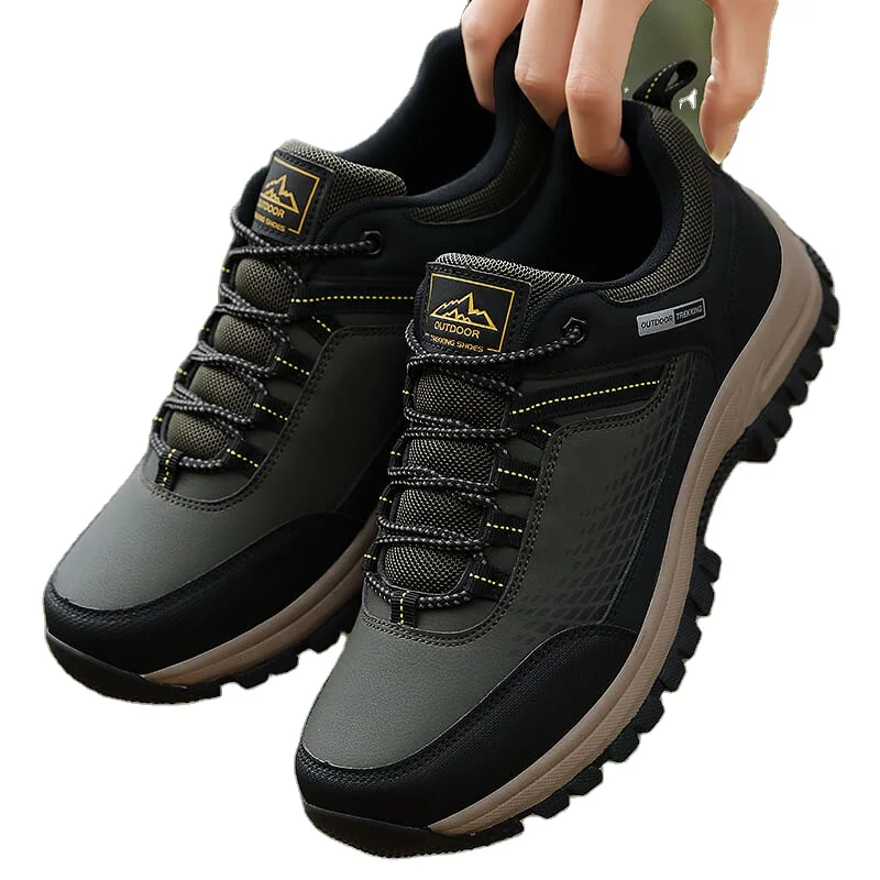 

New Breathable Hiking Shoes Size 39-46 Mens Sneakers Outdoor Trail Trekking Mountain Climbing Sports Shoes For Male Summer
