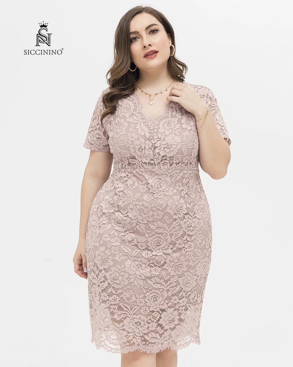 2021 Best Seller Full Lace Short Sleeve Dress Size Women Fall Clothing For Party Evening Dress Wholesale In Stock - Buy Plus Size Women Clothing,Plus Size Dress,Plus Size Fall Women Clothing