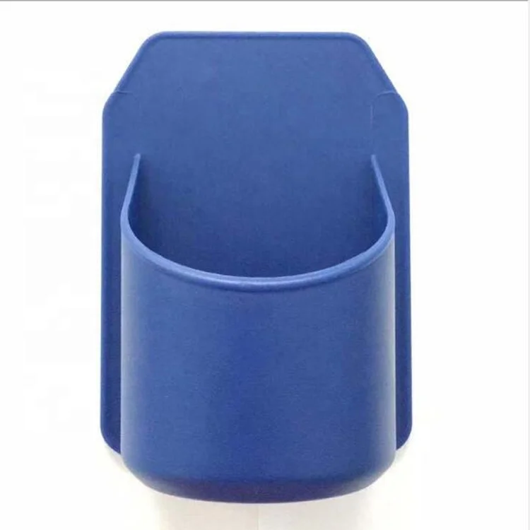 

Removable ABS Bathroom bathroom shower beer holder, Blue/black