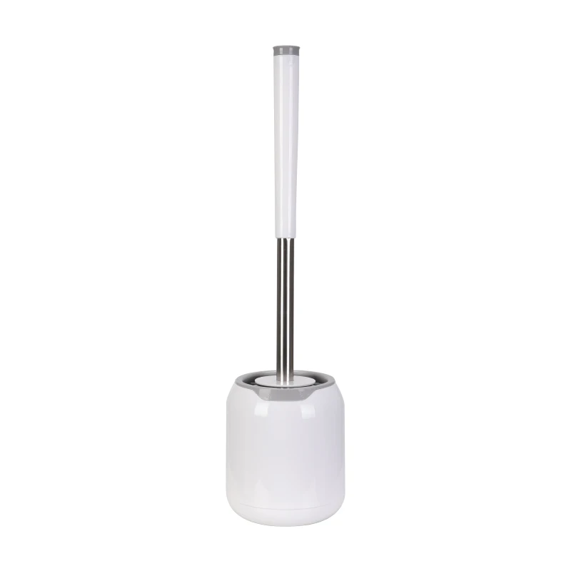 

Wholesale silicone toilet brush set bathroom toilet brush and holder set, 10*10*12cm