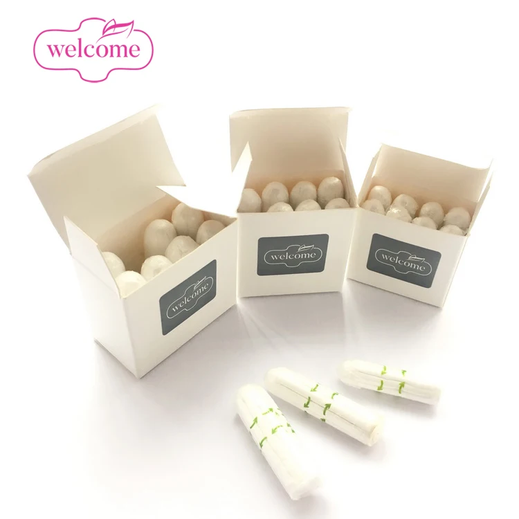 

Biodgradable tampon applicator private label certified organic pads and tampons box packed