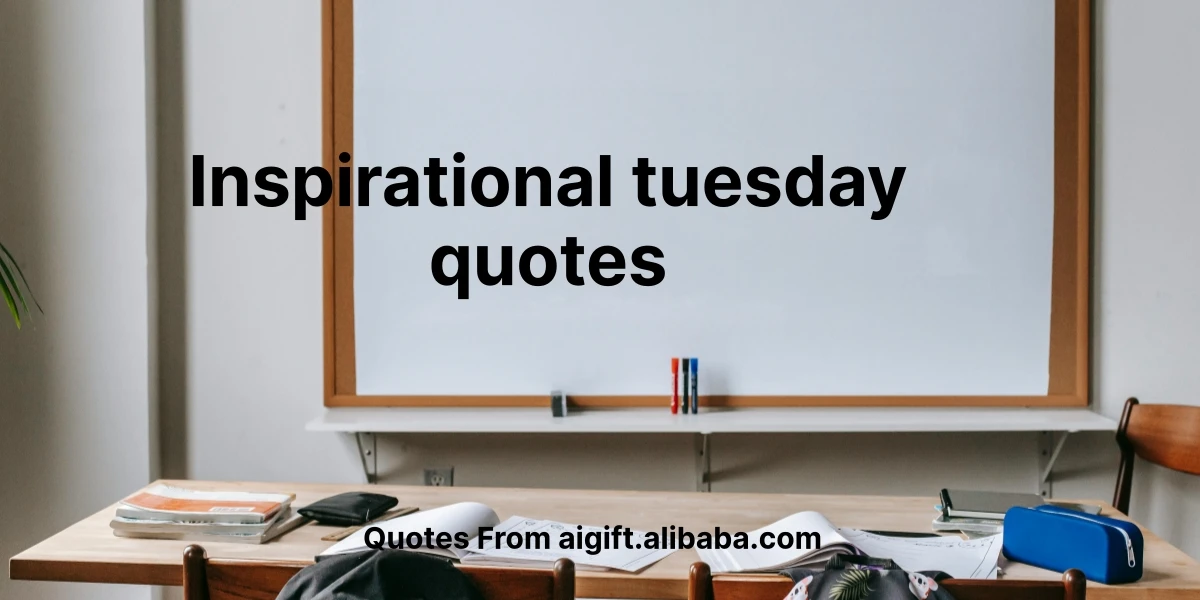 inspirational tuesday quotes