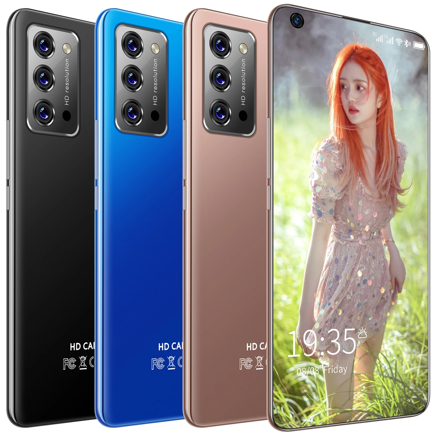 

Original unlocked smart mobile phones Note30 7.5inch cell phone second hand12GB+512GB 32+48MP Camera 4800mAh Battery