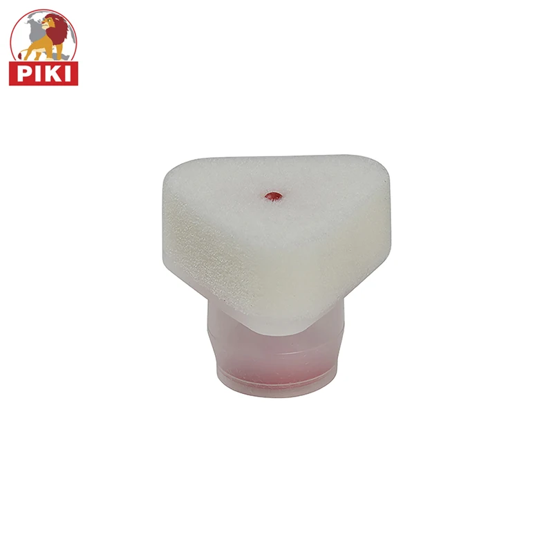 

Economic and efficient triangle round small pile coating sponge applicator for shoe polish