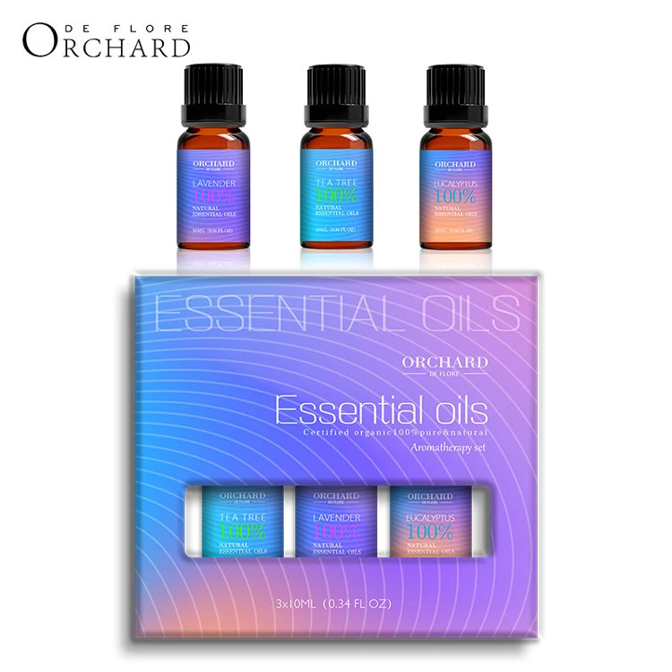 

ORCHARD oem organic naturals 100% Pure Bulk essential oil gift set 3
