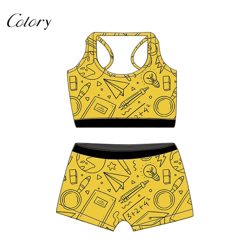 

Colory Sexy Women Pajama Woman 2 Piec Short Set Bodysuit Sleepwear, Picture shows