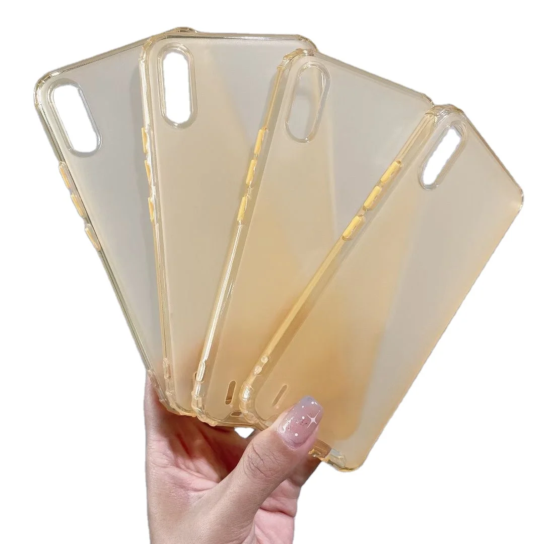 

TPU Frosted Back Cover Case For Tecno spark go, 10colors