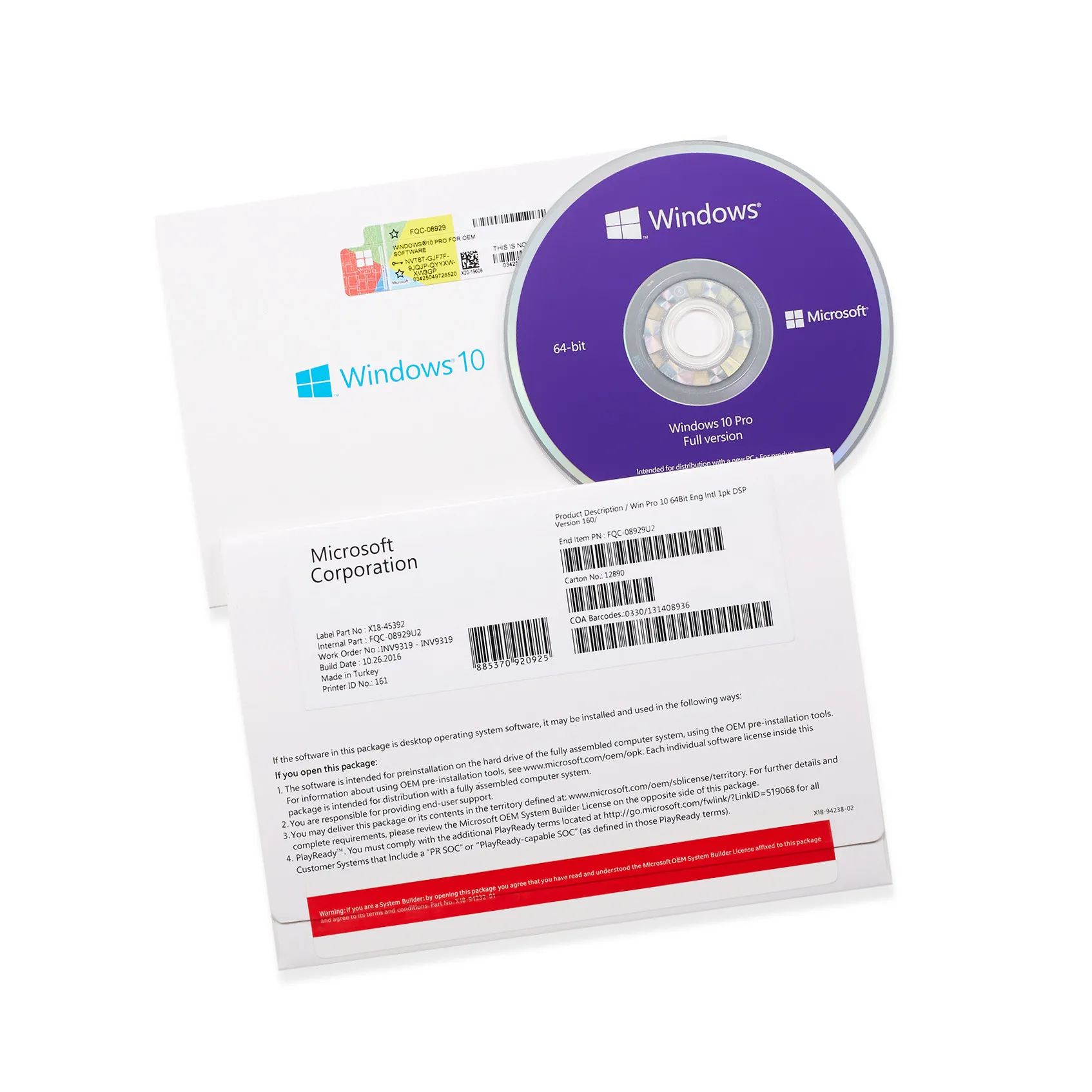 

100% Genuine Software Windows 10 Professional Key ,Windows 10 license key