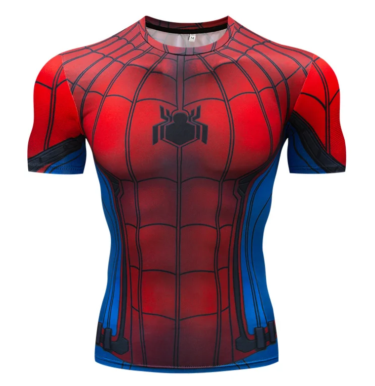 

Wholesale cheap Marvel Superhero super Hero 3D Print T-shirt Men Women Super hero T Shirt Fitness Clothing T Shirt