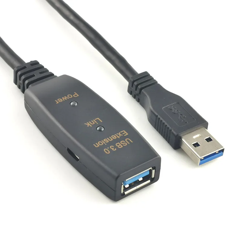 

High Performance 5Gbps Data Transfer USB3.0 Male to Female Active Repeater Extension Cable