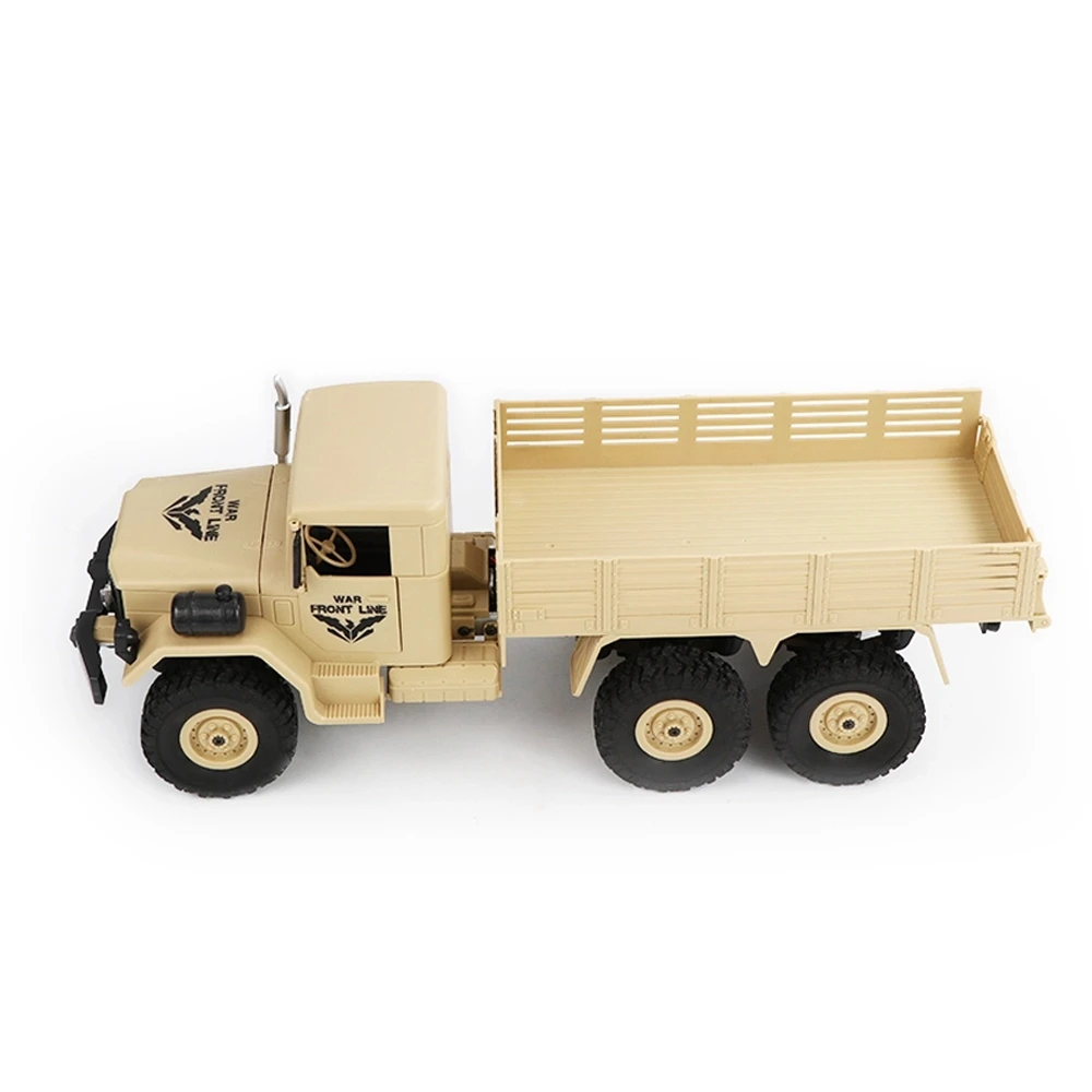 JJRC Q63 2.4Gz 1/16 RC Car 6WD RC Off-Road Military Truck Crawler RC Car Brush Motor Remote Control Toys Cars