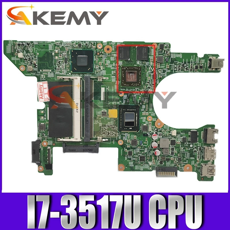

Original Laptop motherboard For DELL 14Z 5423 I7-3517U Mainboard 11289-1 CN-0G23M4 0G23M4 SR0N6 HM77 216-0833018