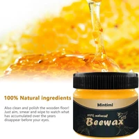 

Natural Wood Seasoning Beeswax For Traditional Furniture Wood Home Floor Cleaner and Polish Wipes