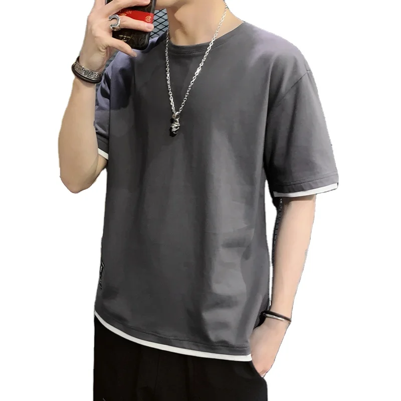 

Wholesale thin loose version casual outdoor activity short sleeve soft mens t-shirts wholesale