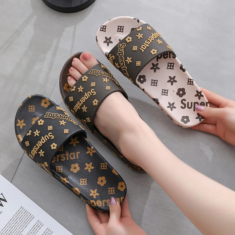 

2022 New fashion summer famous brands sandals slippers branded wholesale slipper casual home beach sandal slipper