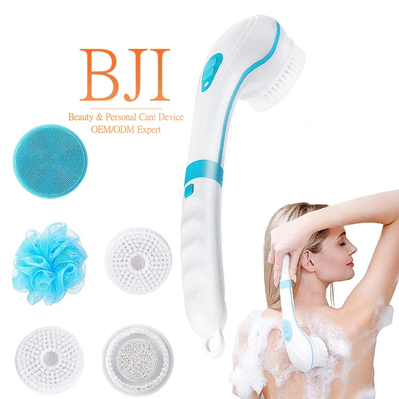 

Electric Body Brush Silicone Head Sponges Bath Brushes