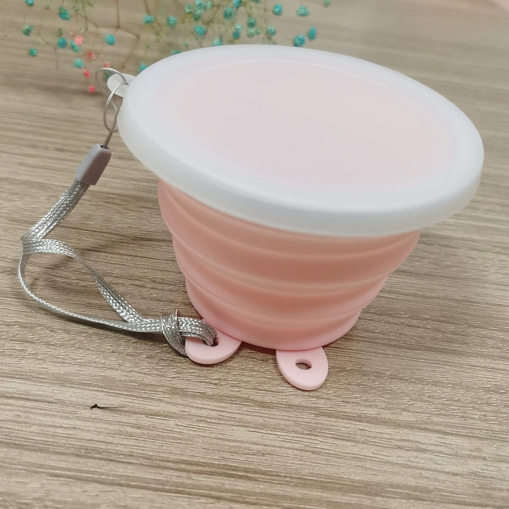 折叠水杯便携携带可折叠耐高温旅行杯