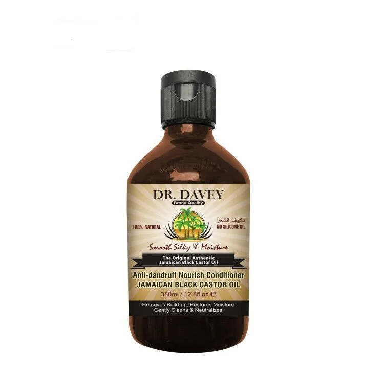 

DR.DAVERY Anti-Dandruff Nourish conditioner 100%Natural No silicone oil Jamaican black castor oil, Milk white