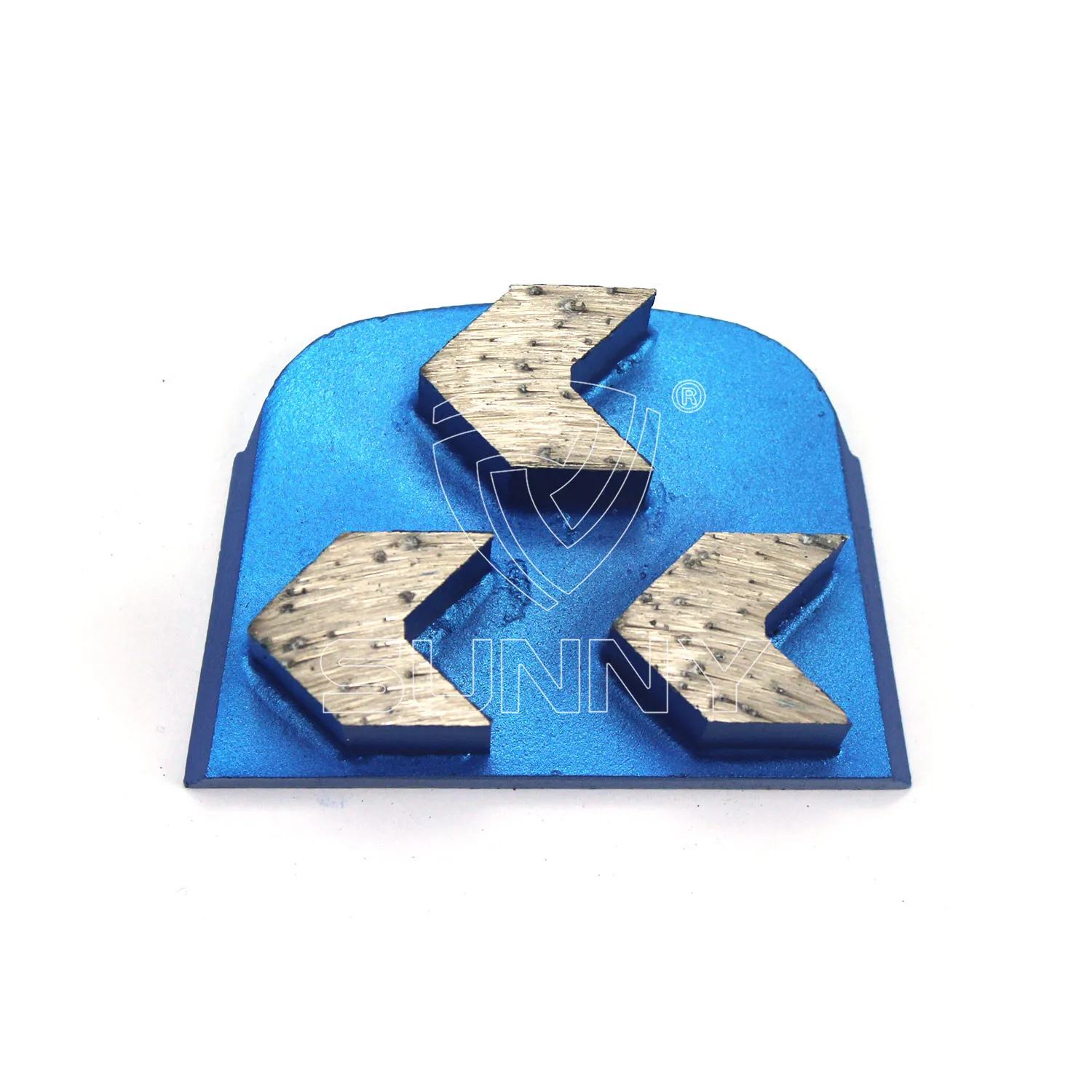 

Lavina Concrete Diamond Grinding Tools With Arrow Segments Shoes, Red, blue, black, etc.