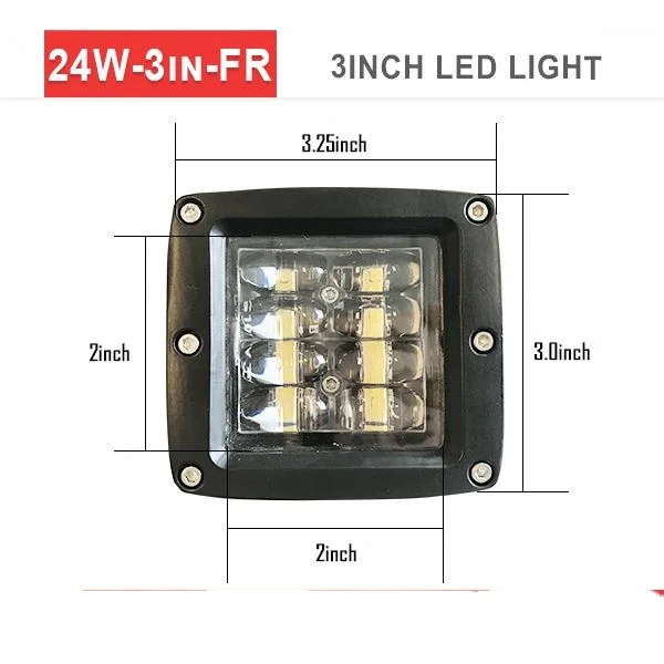 N2 Wholesale 24w LED Light,for Driving , Car accessories 3-inch for Off-road/ 4x4/ 4WD/ Motocycle