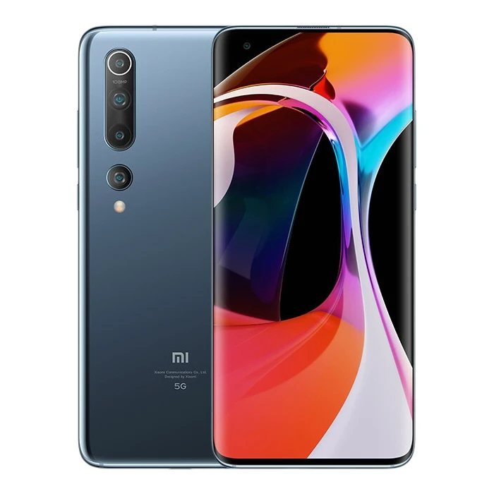 

Global Version Xiaomi Mi 10 5G 108MPCamera 8GB+128GB Quad Back Cameras Octa Core up to 2.84GHz Network: 5G Wireless Charge(Grey)