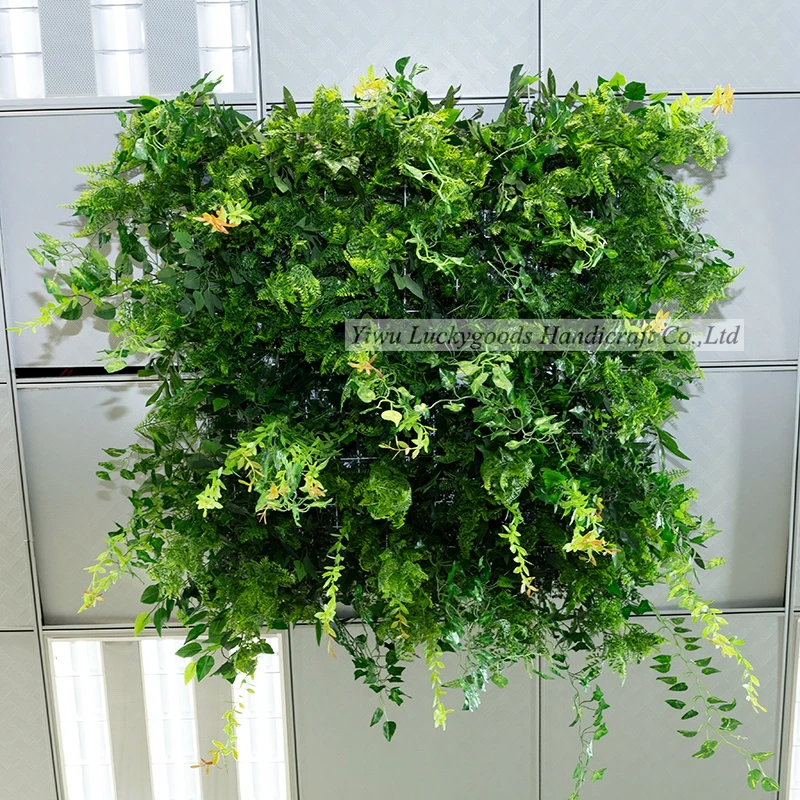 Lfb14922 Artificial Hanging Flower Arrangement Hanging Floral Vines For Hotel Ceiling