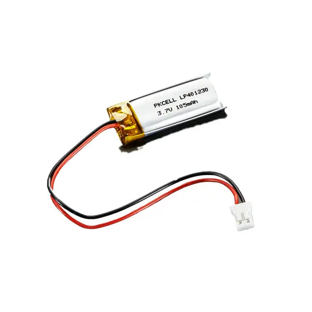 

smart watch battery customized the lp401230 105mah Li-po battery