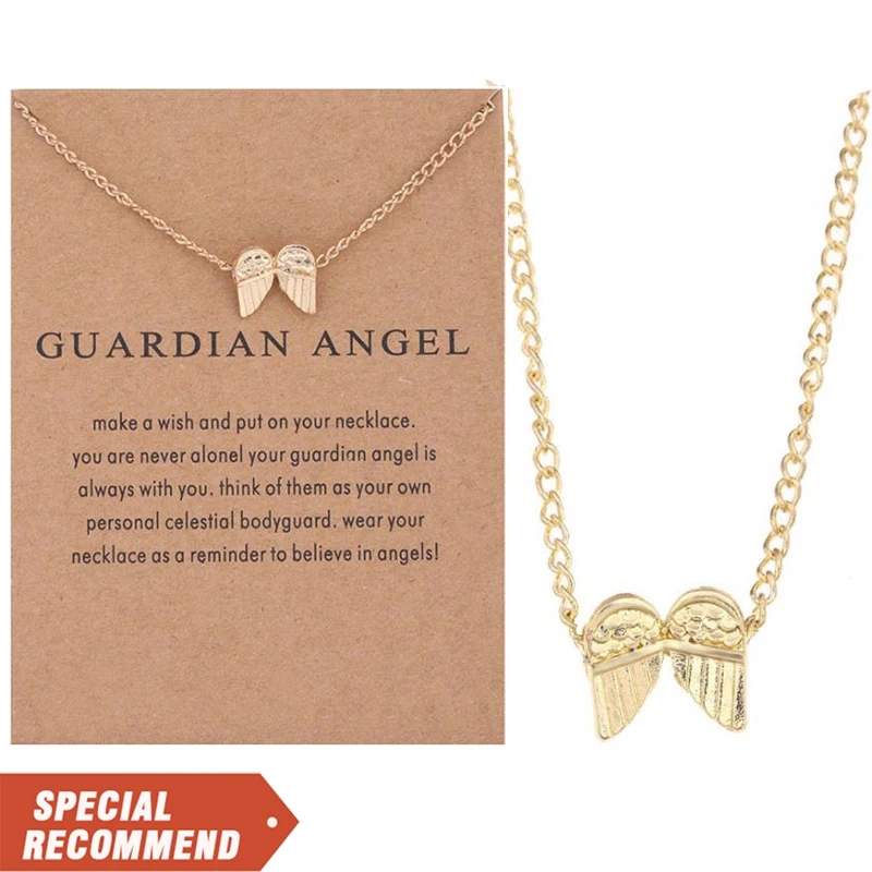 

High Quality Fashion Lucky Statement Women Gift Alloy Gold Chain Pearl Butterfly Elephant Pendant Necklace Jewelry With Card