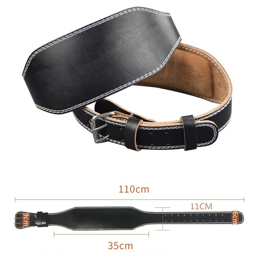 

High Quality Heavy Duty Gym Fitness Workout Power Weight Lifting PU Leather Belt for Men And Women, Black pink red brown white
