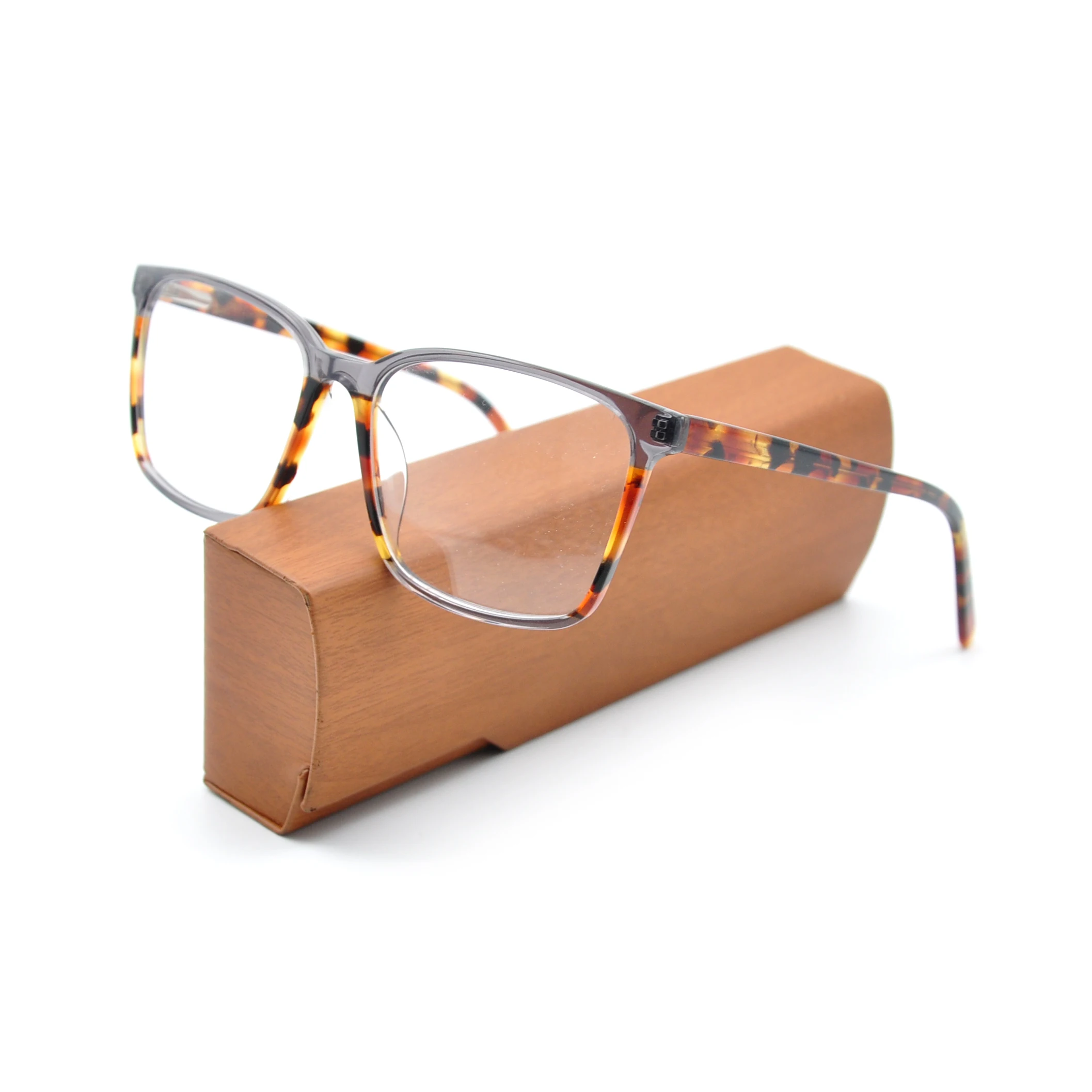 

Demi color frame eyewear for women men glasses frame acetate eyeglasses frame optical