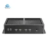 HLY Fanless Industrial PC Dual Gigabit Ethernet LAN 6*COM Ports Mini Computer Core i5 4200U i7 5500U Celeron J1900 2955U Mini PC