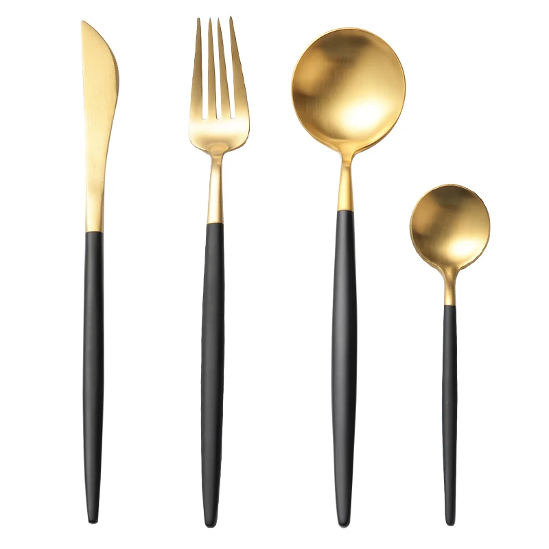 

Wedding Cutipol Goa Flatware Sets,manufacturer Luxury Stainless Steel Matte Silver Black Gold cutlery set, Gold/ blue/ pink/ white/ black/ sliver/ purple/green/light blue