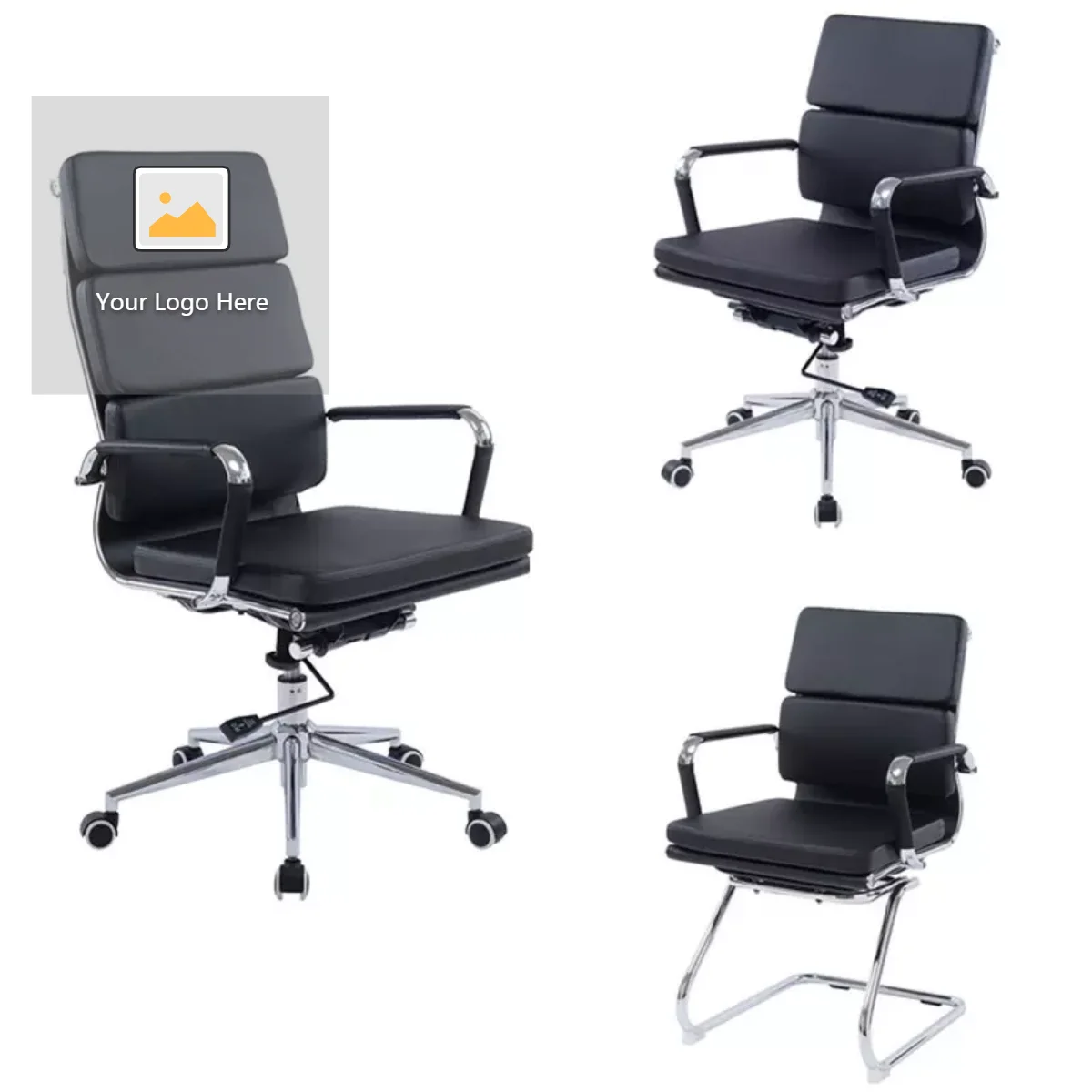 Simple Deluxe Task Office Chair Ergonomic Mesh Computer Chair Wheels and Arms