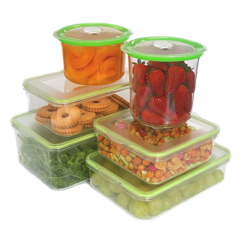 

Plastic Bread Box Lunch Box Vacuum Food Container