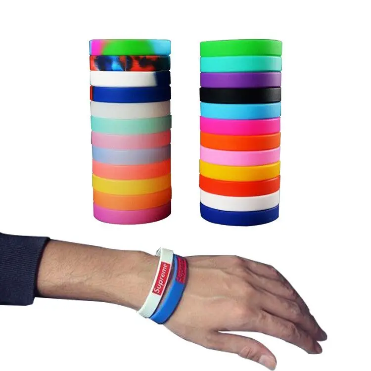 Fashion Personalized Promotional  Silicone Custom Concert  Wrist Bands
