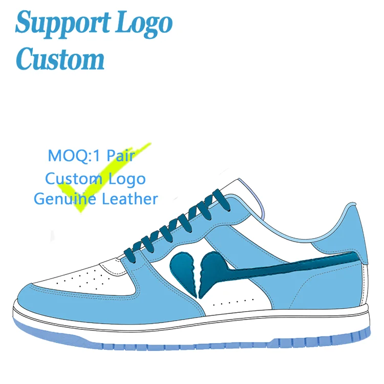 

Customized Logo Sb Custom Low Moq Dunkes Footwear Designer For Custom Print Cheap Online Men Sneaker, Picture shows