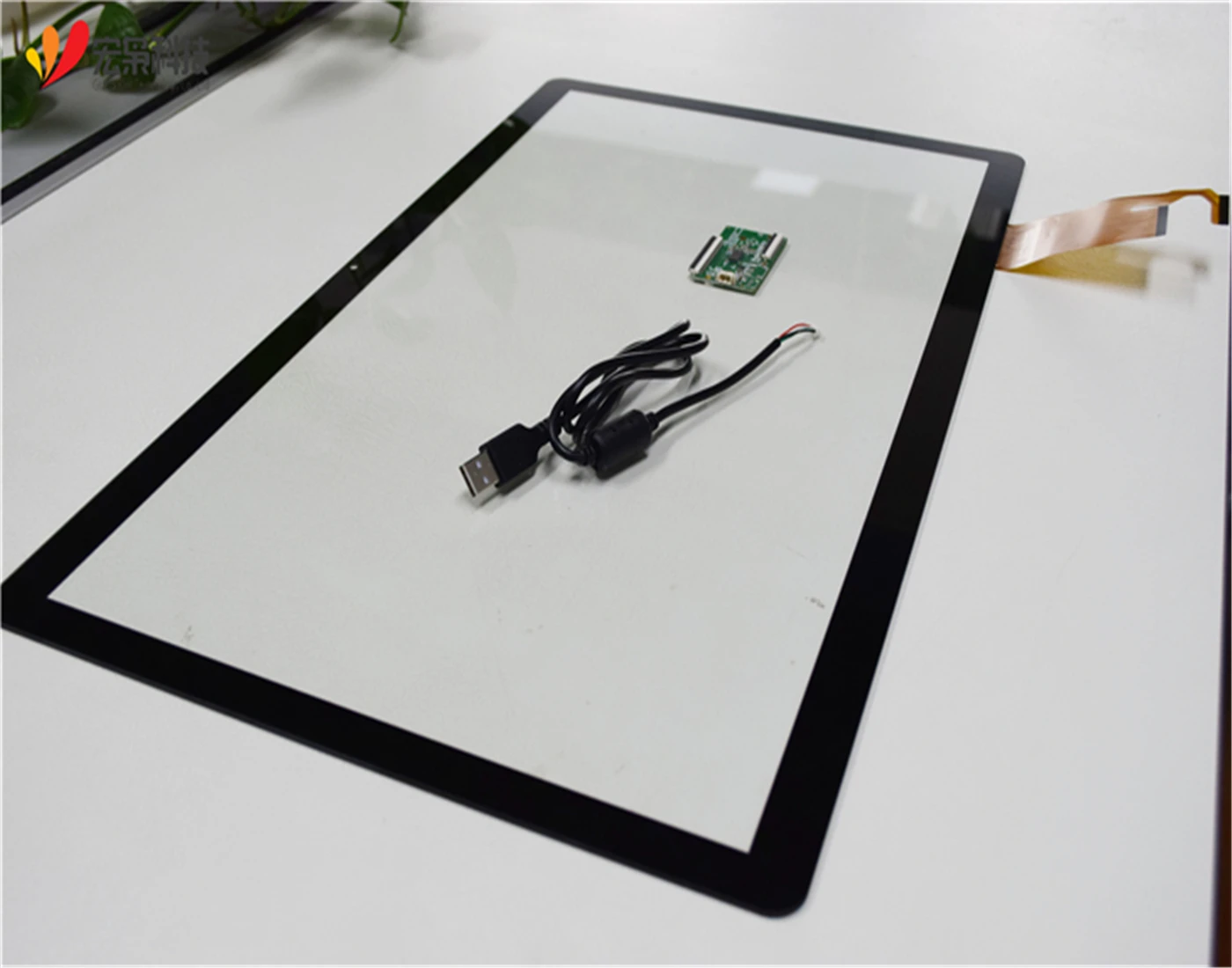 
Custom size PCAP touch screen 21.5 inch projected capacitive touch glass panel for raspberry pi 