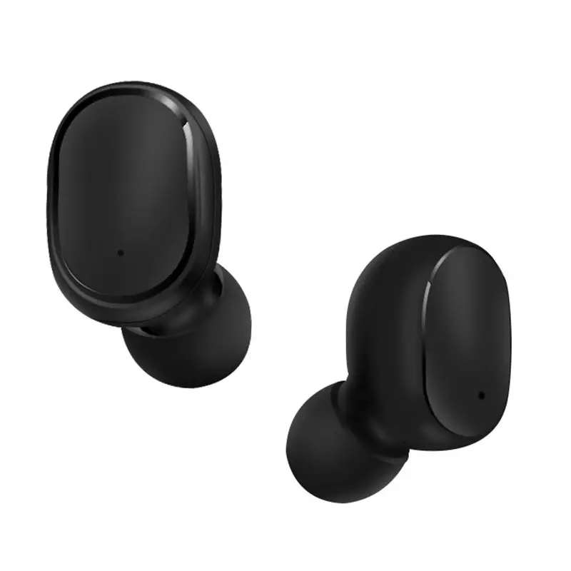 

Wireless Earphone For Xiaomi Redmi Airdots Earbuds 5.0 TWS Headsets Noise Cancelling Mic for iPhone Huawei A6S, Black white