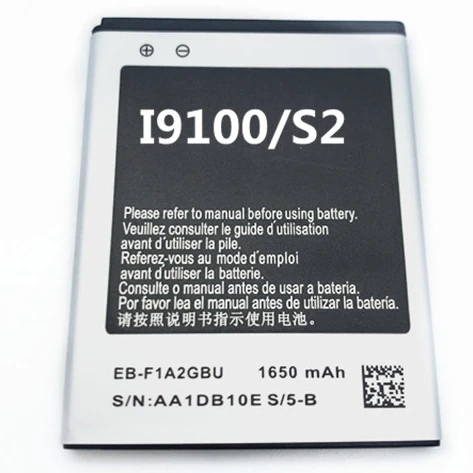 

EB-F1A2GBU 1650mAh battery For Samsung Galaxy S2 i9100 i9108 i9103 I777 i9105 i9100G i9188 i9050 B9062 Mobile Phone