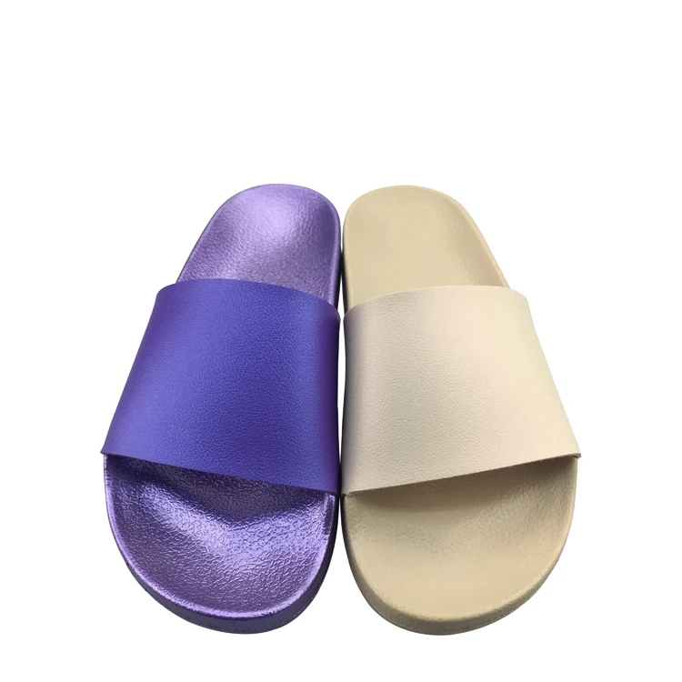 

Anti Slip Shoes Summer Casual Indoor PVC Slide Slippers For Women, As pictures or customed