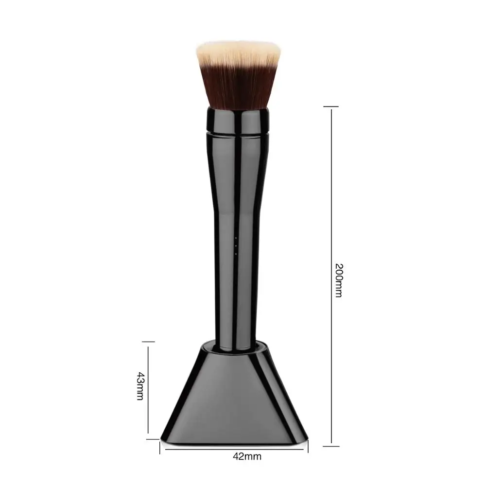 
Vkk Wholesale 360 Rotating Electric Foundation Cosmetic Makeup Brush And Cleaner 